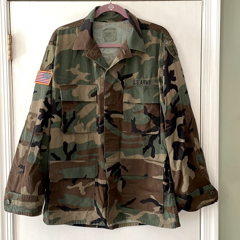 Awesome camouflage jacket.